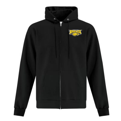 (E1LC) Unisex Zip Hoodie Ink Printed Thumbnail