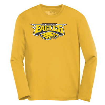 (V1FF) Youth Performance Long Sleeve Tshirt Ink Printed Thumbnail